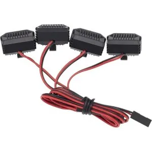 DKKY Luz de parachoques para control remoto 4 luces_4