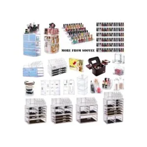 Sooyee Organizador de aretes de 256 agujeros 5 niveles_5