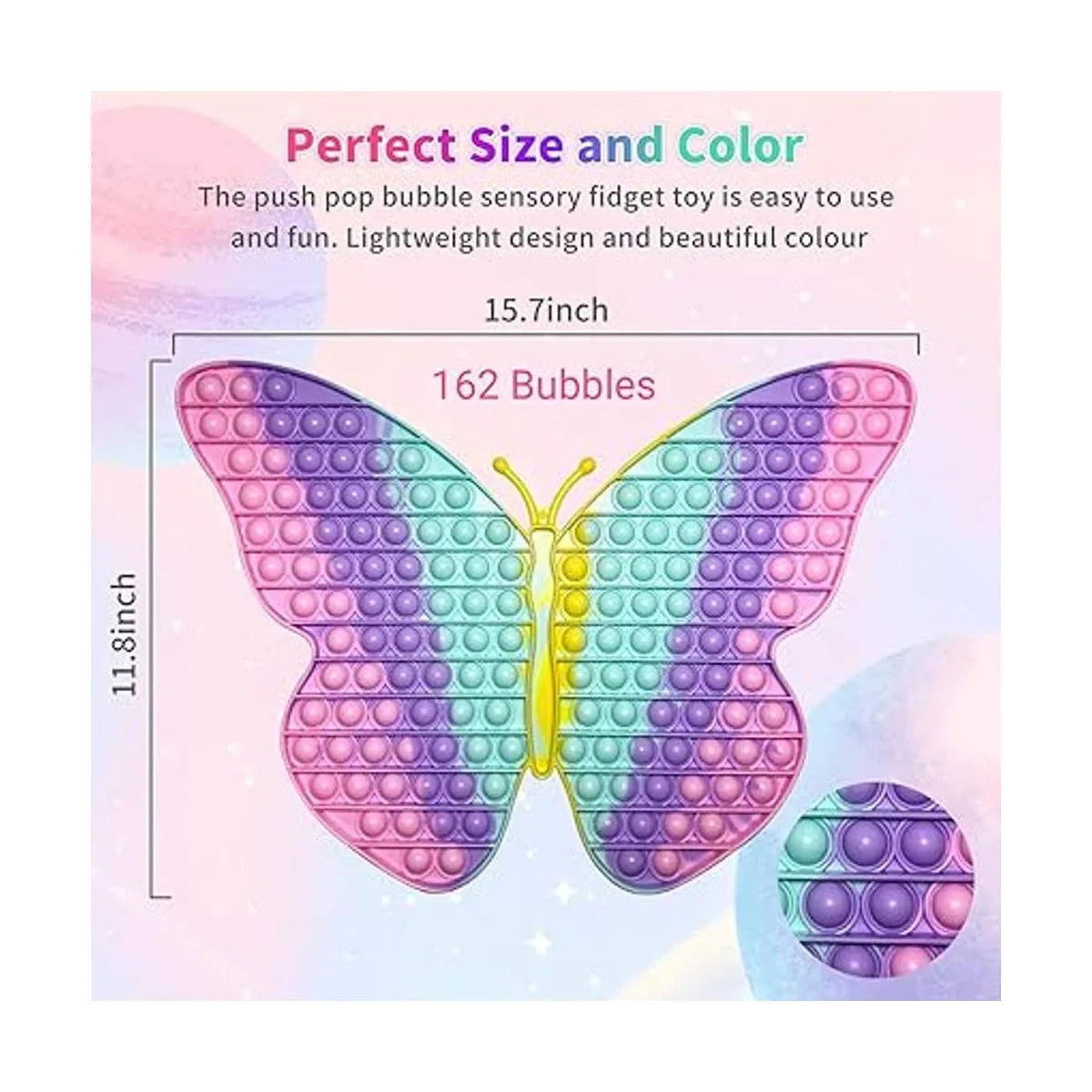 Juguete gigante de mariposa para niñas es de 15.75_2