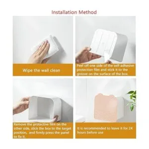 Poeland Caja de almacenamiento para montaje en pared_5