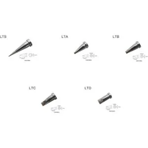 5 puntas de soldadura Weller LT de repuesto para WP80_2