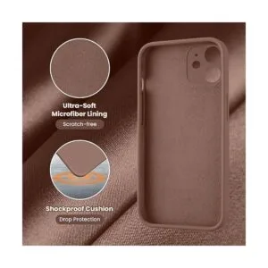 Cordking Funda para iPhone 11 silicona bordes cuadrados_5