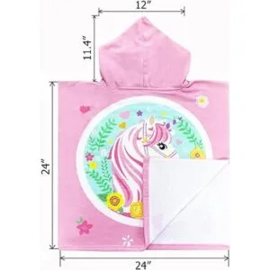 NovForth Toalla de playa para niños y niñas toalla de_2