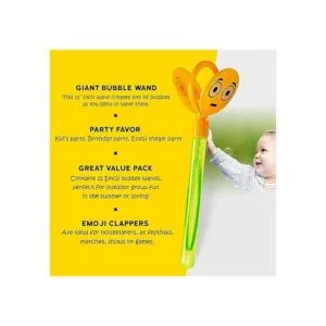 12 Emoji burbuja Varita mano clappers Emoji Party_2