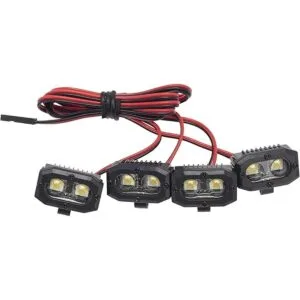DKKY Luz de parachoques para control remoto 4 luces_2