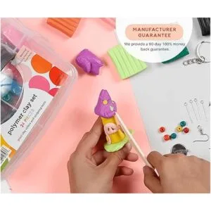 Incraftables Kit de arcilla polimérica bloques suaves de_5