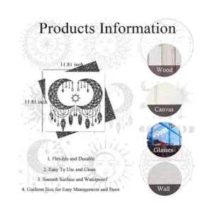 9 plantillas grandes de mandala para el sol y la luna_2