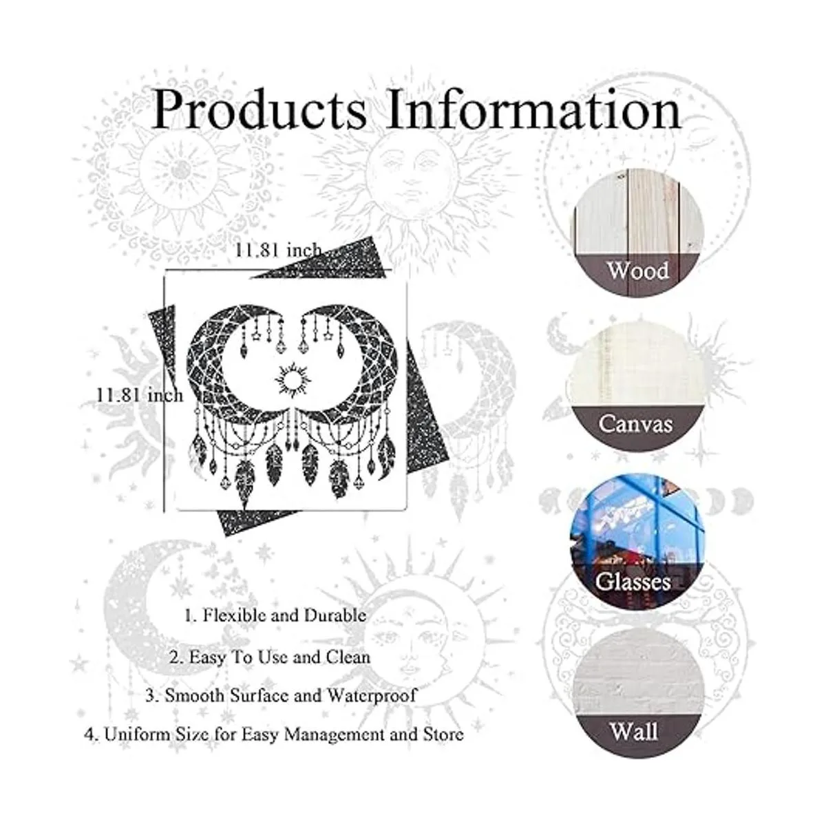 9 plantillas grandes de mandala para el sol y la luna_2