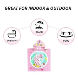 NovForth Toalla de playa para niños y niñas toalla de_6