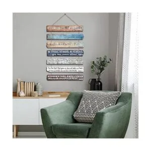 Arte de pared cristiano con versículos de la Biblia de_4