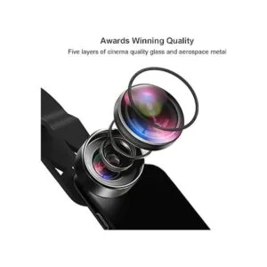 KEYWING Lente ojo de pez de 198 lente de cámara de_2