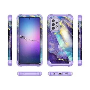 Rancase Funda compatible con Galaxy A52 5G tres capas de_2
