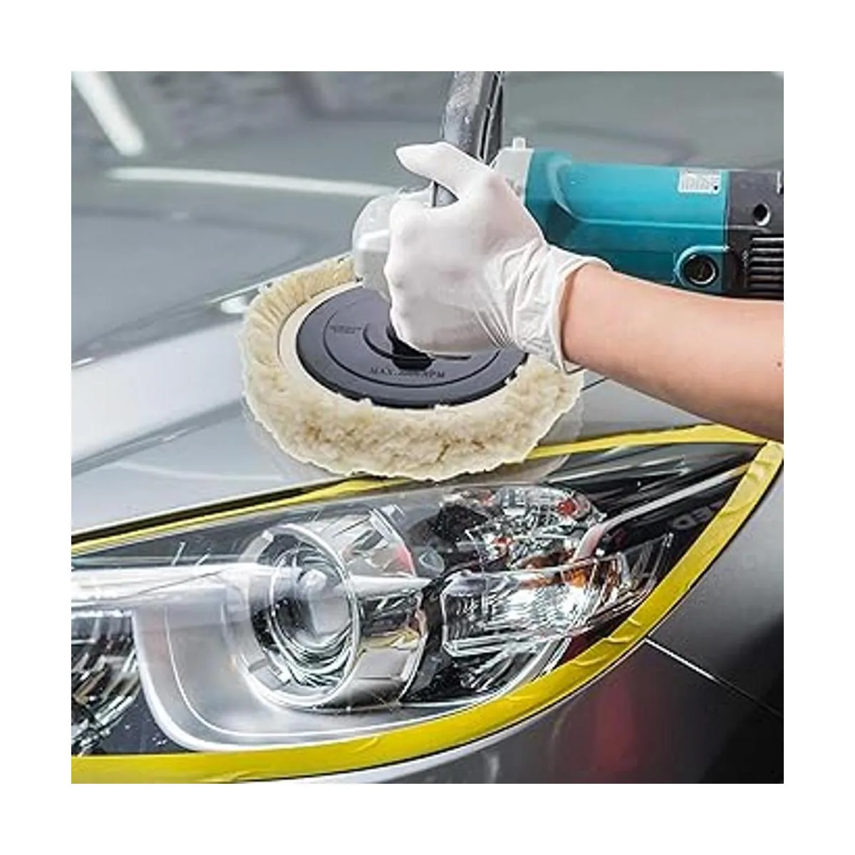 TCP Global Brand almohadilla para pulido bucle y gancho_4