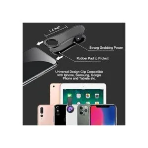 KEYWING Lente ojo de pez de 198 lente de cámara de_5