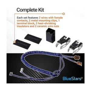 BlueStars Kit de bloque de terminales de quemador de_6
