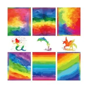 6 hojas de vinilo para planchar con teñido anudado vinilo_2