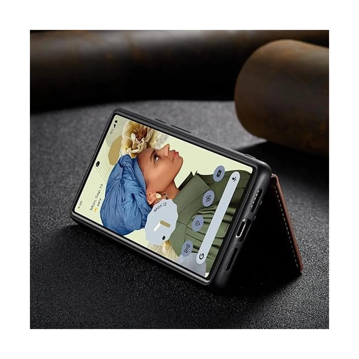 HXY Funda para Google Pixel 6 funda magnética_3