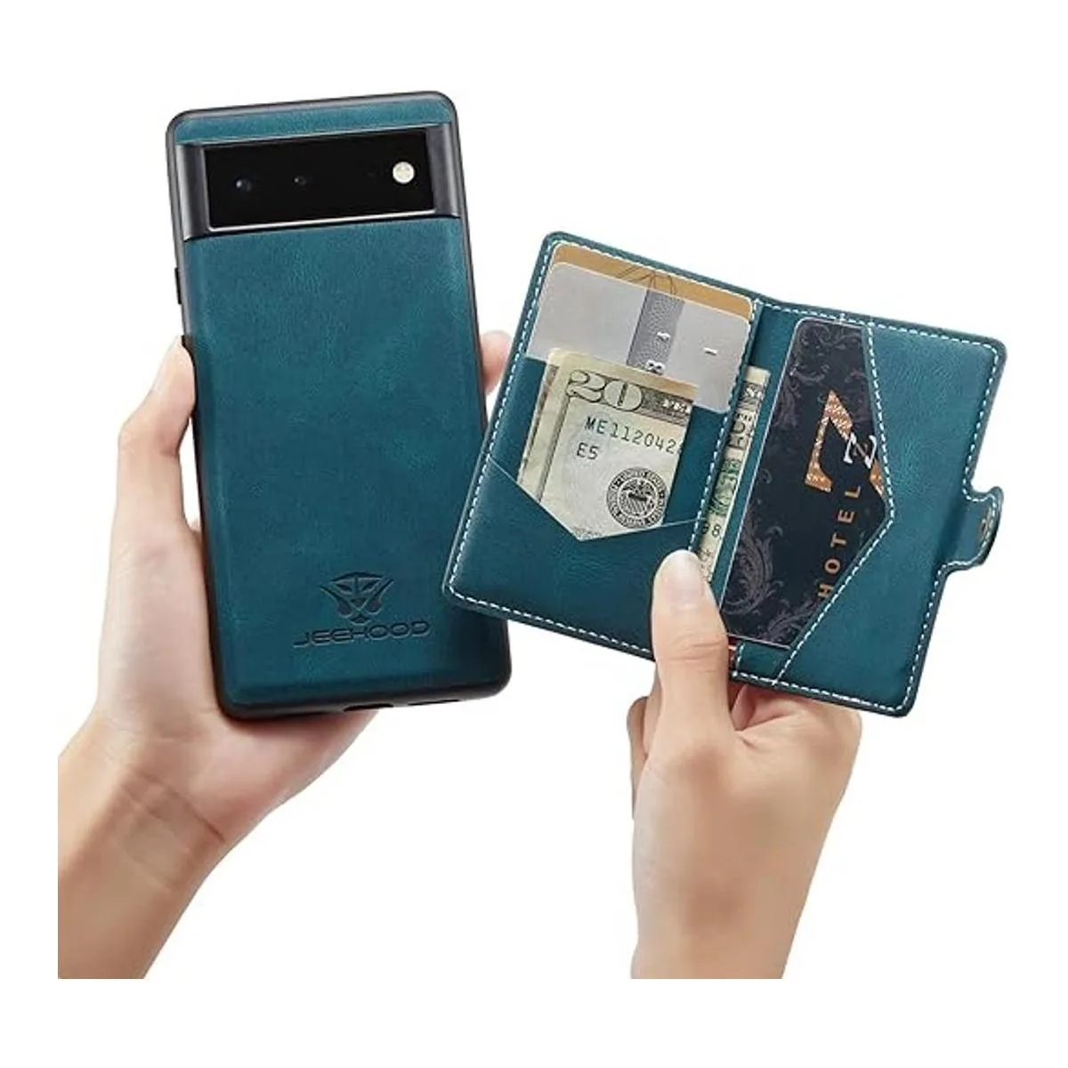 HXY Funda para Google Pixel 6 funda magnética_2