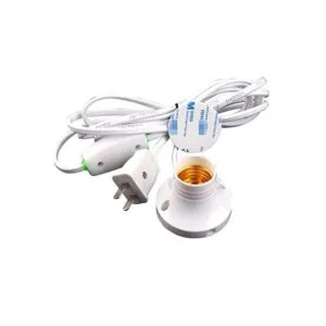 Enchufe de bombilla E27 de aproximadamente 9.2 ft de_1