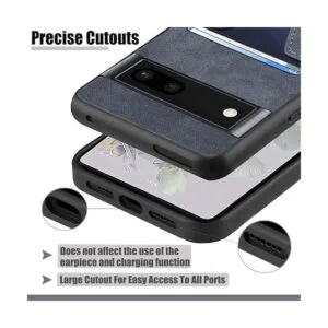 Kowauri Funda para Google Pixel 7 funda de piel sintética_5