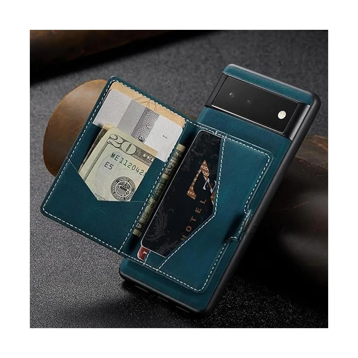 HXY Funda para Google Pixel 6 funda magnética_5