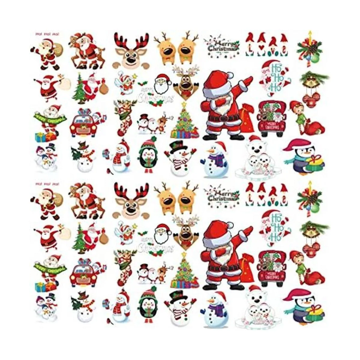 60 parches de Navidad para planchar con Papá Noel_1