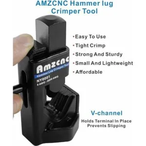 AMZCNC Herramienta crimpadora de martillo con agujeros_2