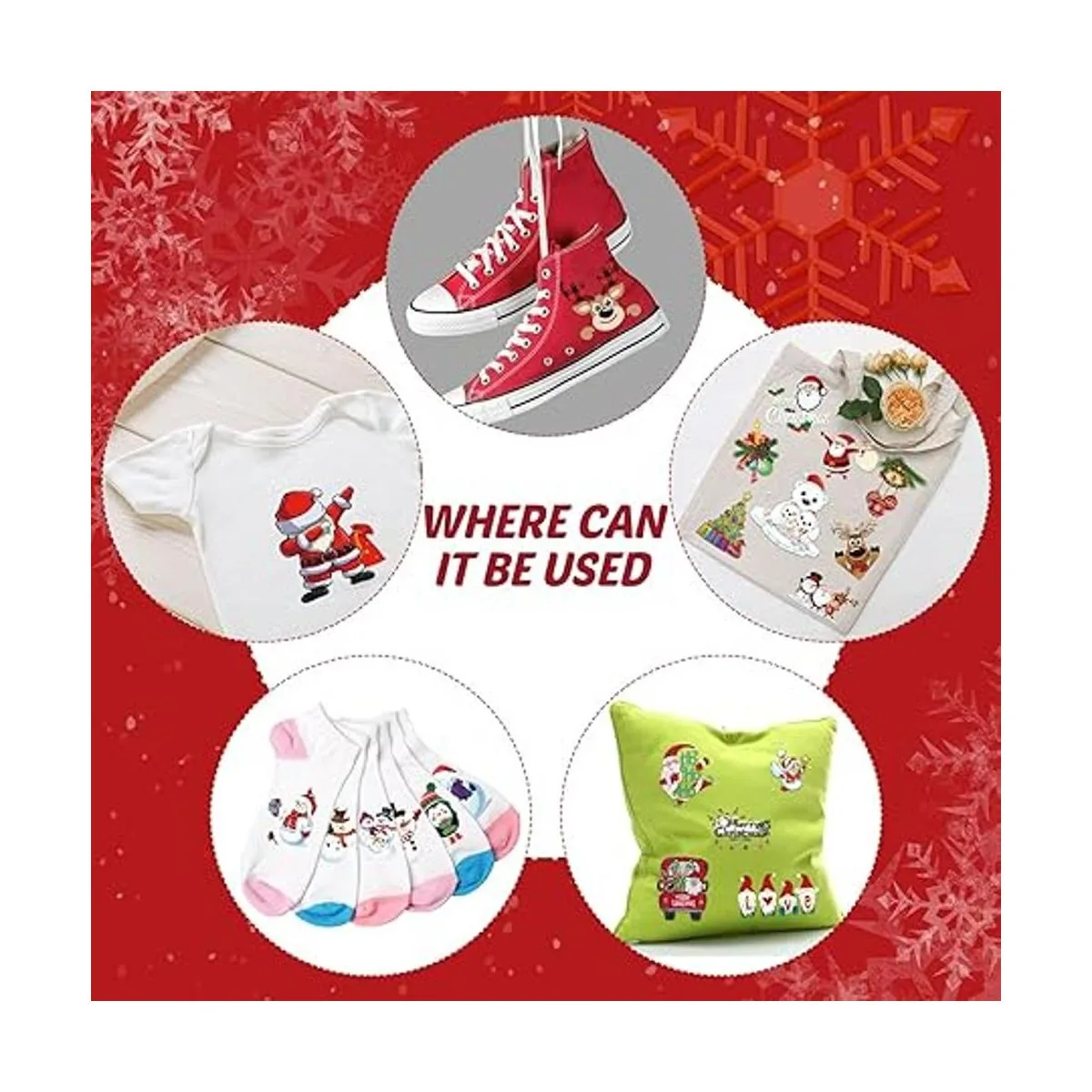 60 parches de Navidad para planchar con Papá Noel_5