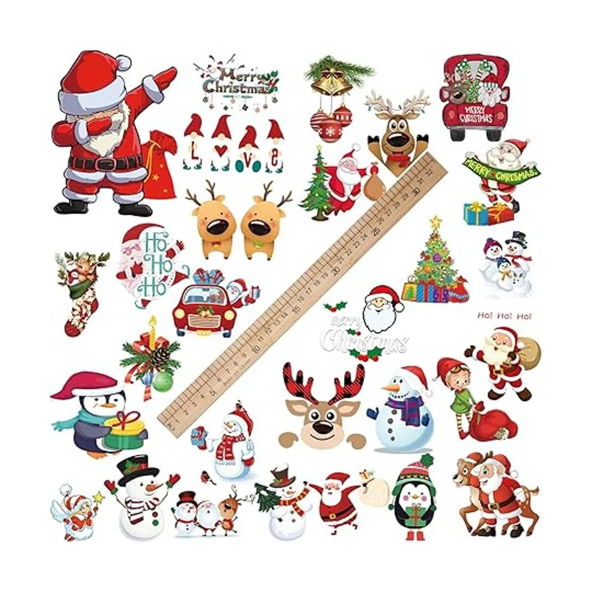 60 parches de Navidad para planchar con Papá Noel_2