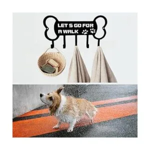 Soporte para correa de perro para pared organizador de_5