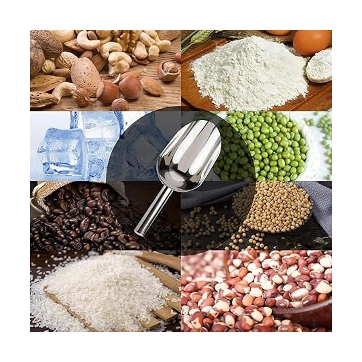 Black Menba Sweet Candy Buffet Pinzas y cucharas para_5