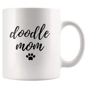 Doodle Mom For Dog Moms Caniche Lovers Taza de café de_1