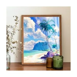 ACSAUMMY Pintura por números para adultos paquete de 4_6