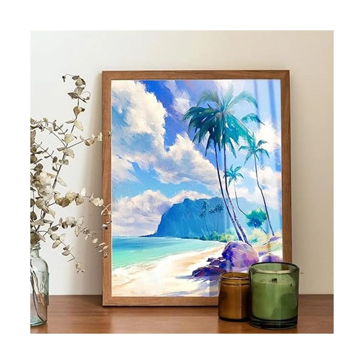 ACSAUMMY Pintura por números para adultos paquete de 4_6