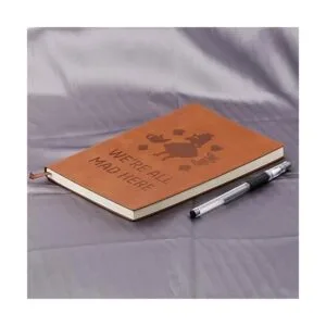 Cuaderno de cuero de Alicia en el país de las maravillas_4
