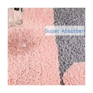 Ankah Alfombra de baño bonita para ducha de lujo de alta_2