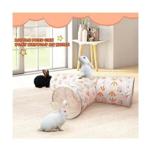 BWOGUE Túneles y tubos de conejito plegables de zanahoria_5