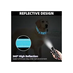 KONITY Collar reflectante AirTag para perro compatible_5