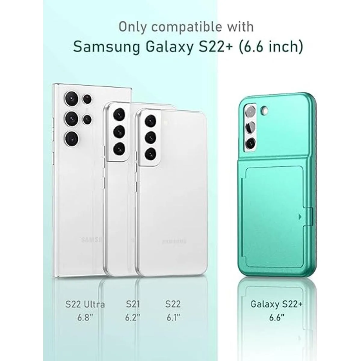 WeLoveCase Funda tipo cartera para Samsung Galaxy S22_2