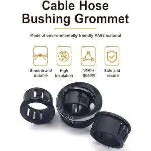 EASYEAH 160 piezas de buje a presión de cable protector_4