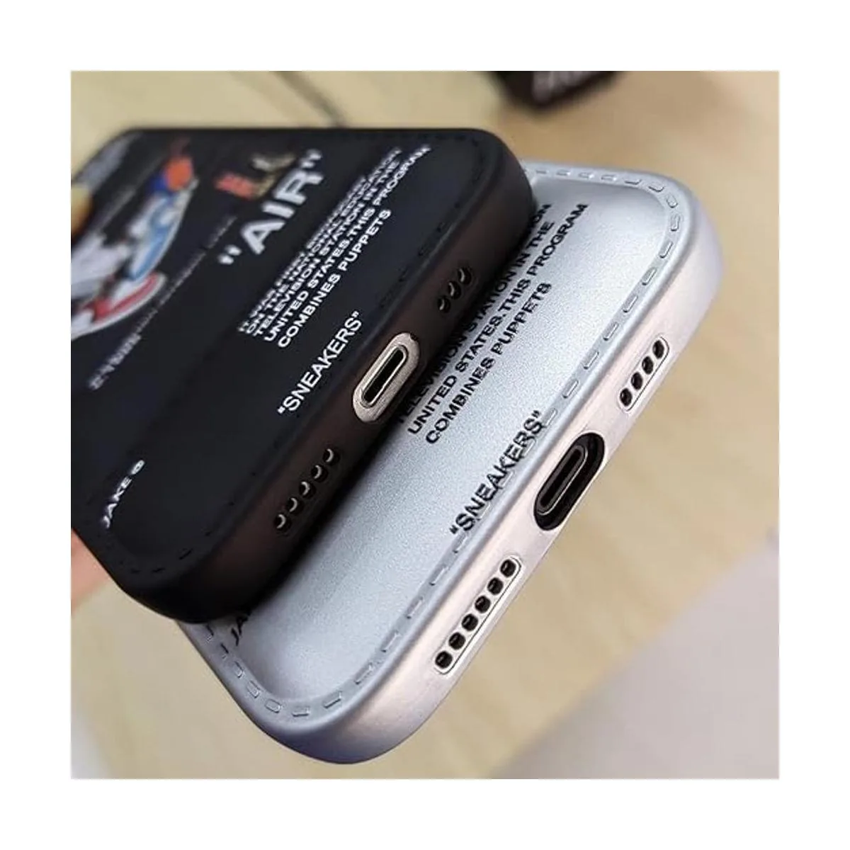 Ins Off Funda acolchada para teléfono compatible con_4