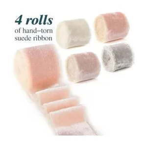 4 rollos de cinta de terciopelo para el día de San_3