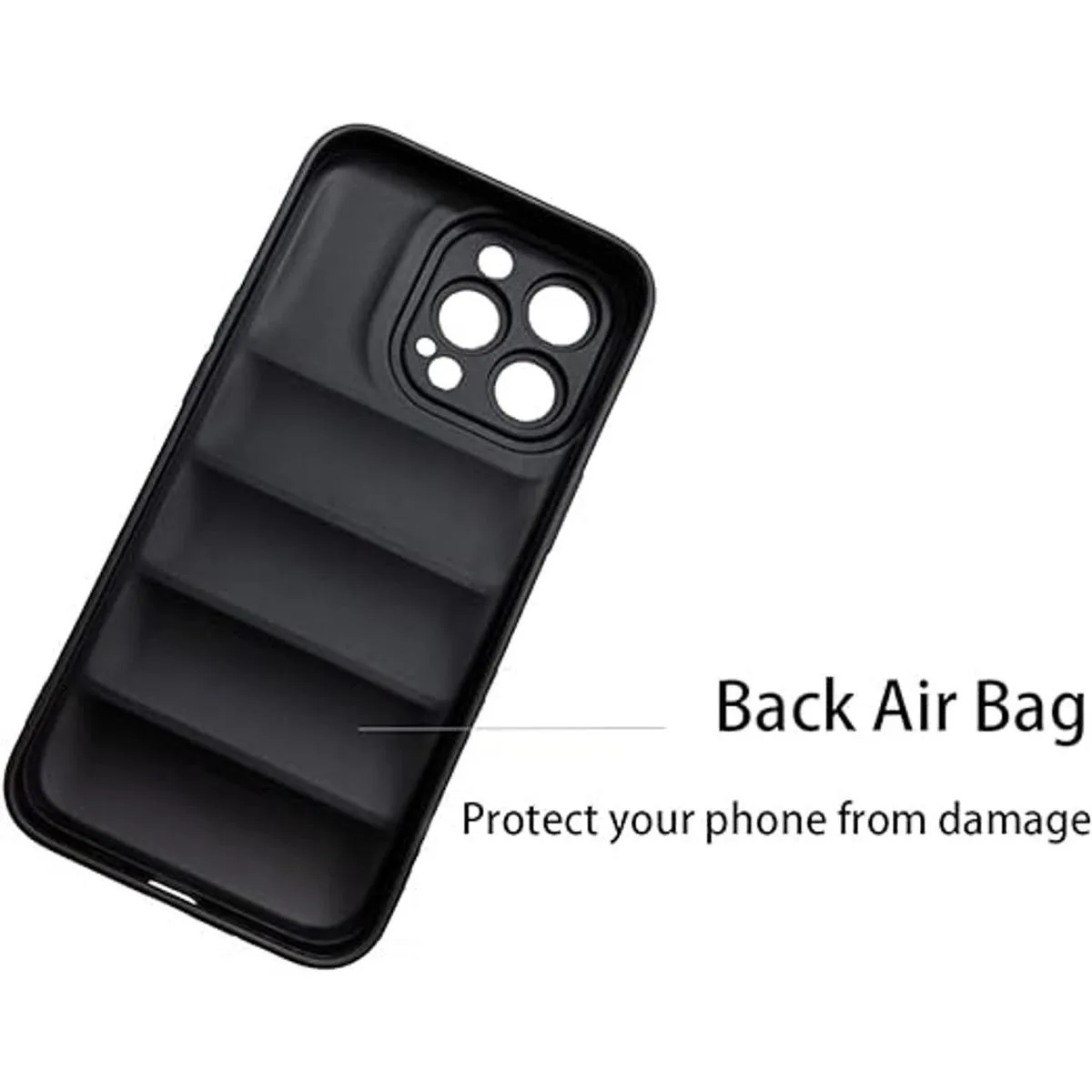 Ins Off Funda acolchada para teléfono compatible con_5