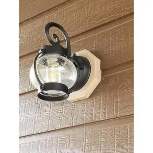 Siding Mounting Block White Octagon Siding Mounting Kit_6