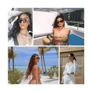 Gafas de sol futuristas envolventes de moda Y2K plateadas_7