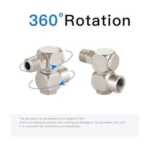 Feelers 14 NPT 360 grados giratorio universal conector_4