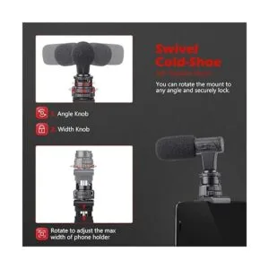 Zeadio Soporte para trípode para smartphone soporte para_5