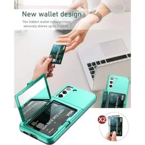 WeLoveCase Funda tipo cartera para Samsung Galaxy S22_5