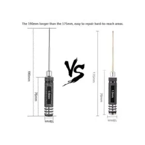 hobbyace 4pcs Hex Screw driver Herramientas Kit Set para_3