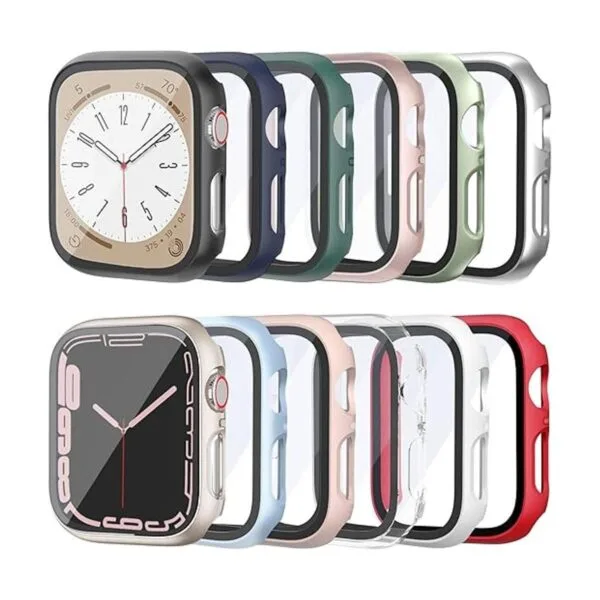 HASDON Funda compatible con Apple Watch Series 8 Series 7_1